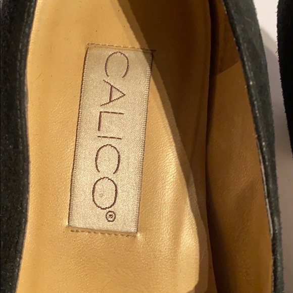 Vintage Black Suede Leather Designer Heels!!! - Picture 4 of 6